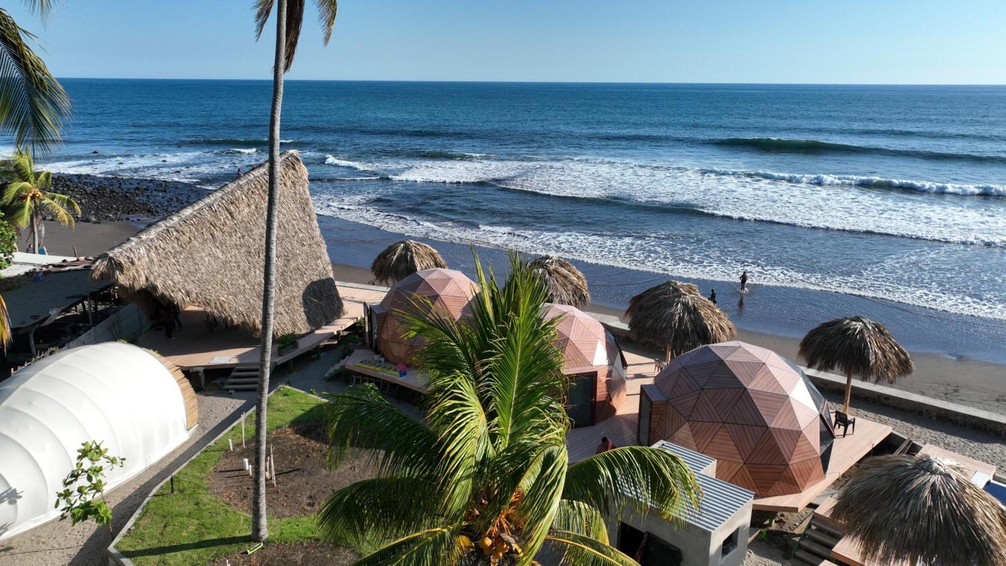 Almare Zonte - Beachfront Glamping Hotel El Zonte Eksteriør bilde