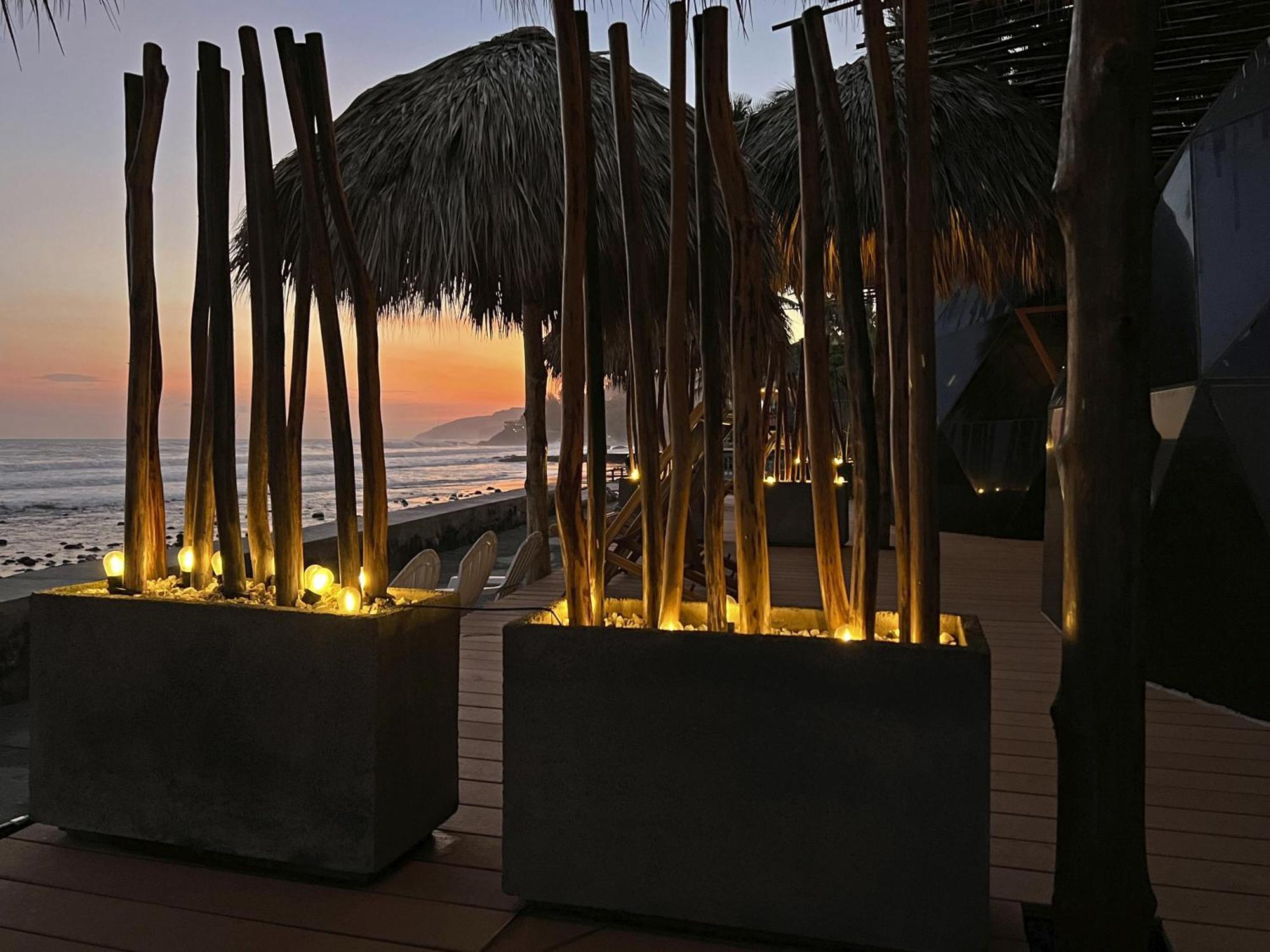 Almare Zonte - Beachfront Glamping Hotel El Zonte Eksteriør bilde