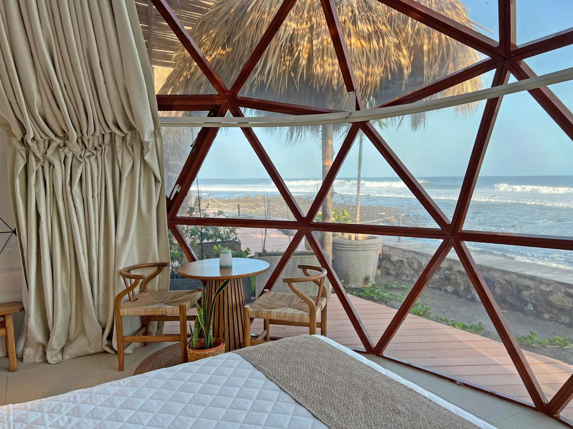 Almare Zonte - Beachfront Glamping Hotel El Zonte Eksteriør bilde