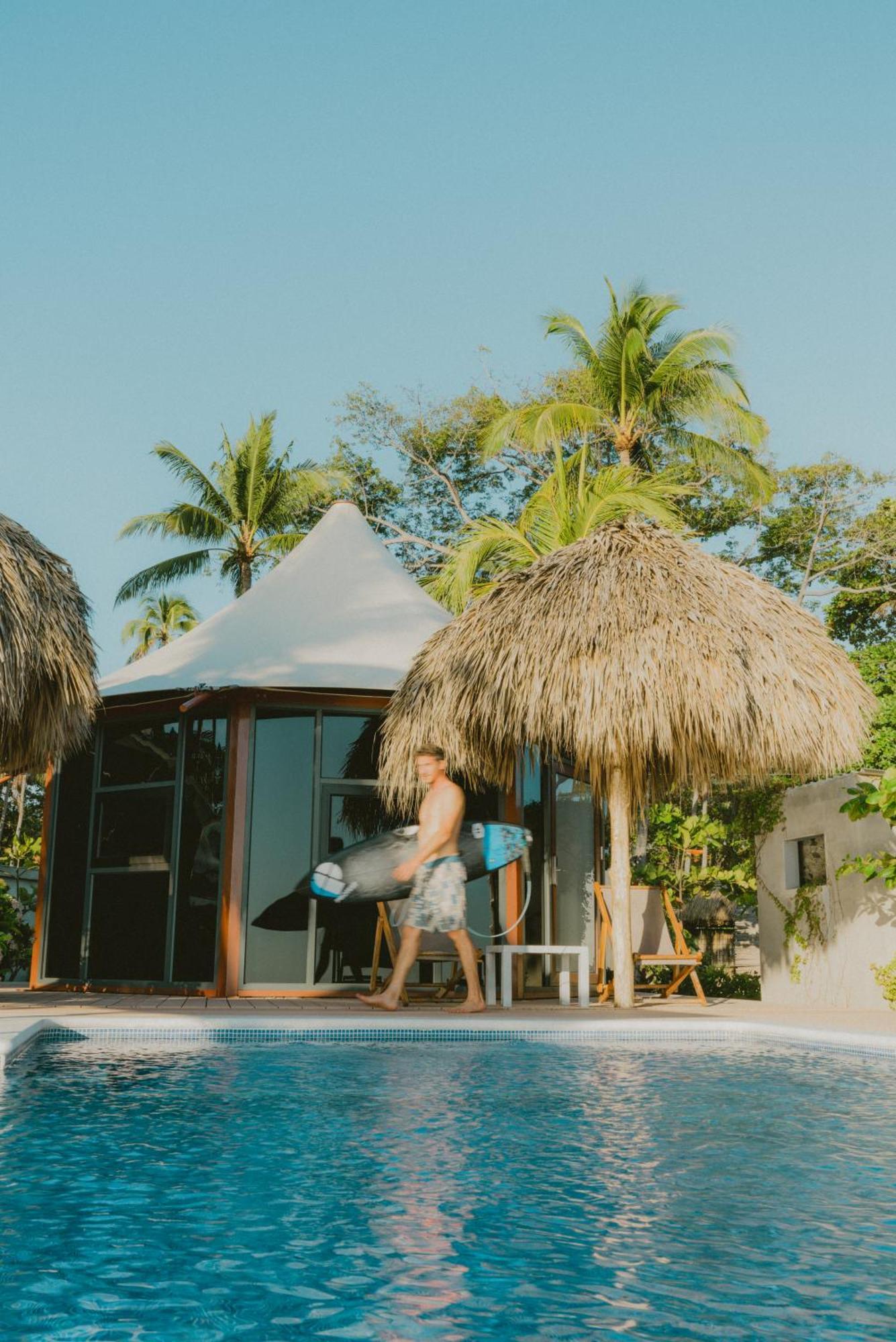 Almare Zonte - Beachfront Glamping Hotel El Zonte Eksteriør bilde