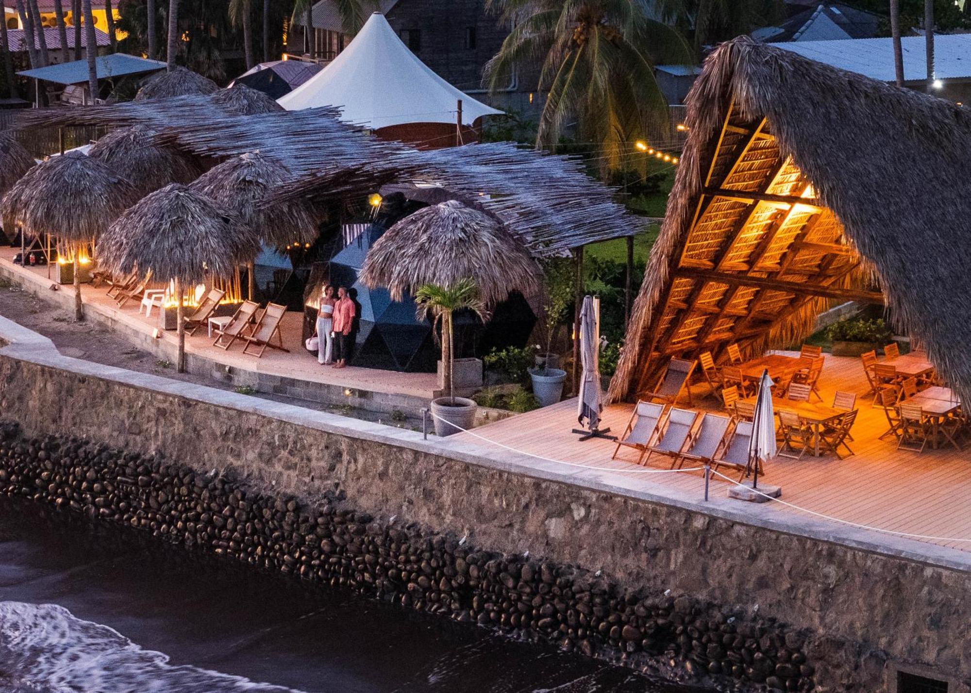 Almare Zonte - Beachfront Glamping Hotel El Zonte Eksteriør bilde
