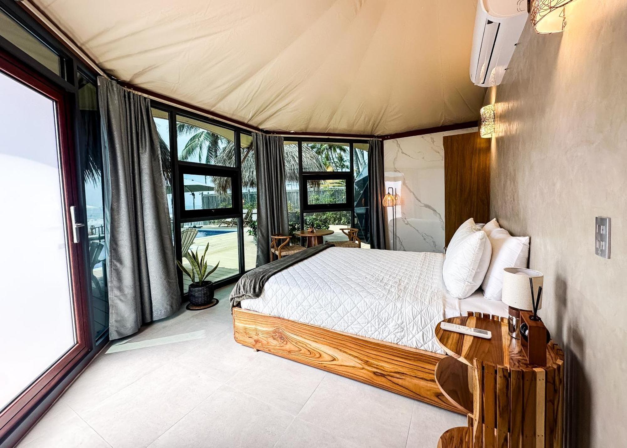 Almare Zonte - Beachfront Glamping Hotel El Zonte Eksteriør bilde